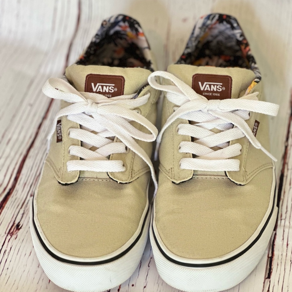 Vans Atwood Deluxe Tropical Print Sneakers 9.5M 11W